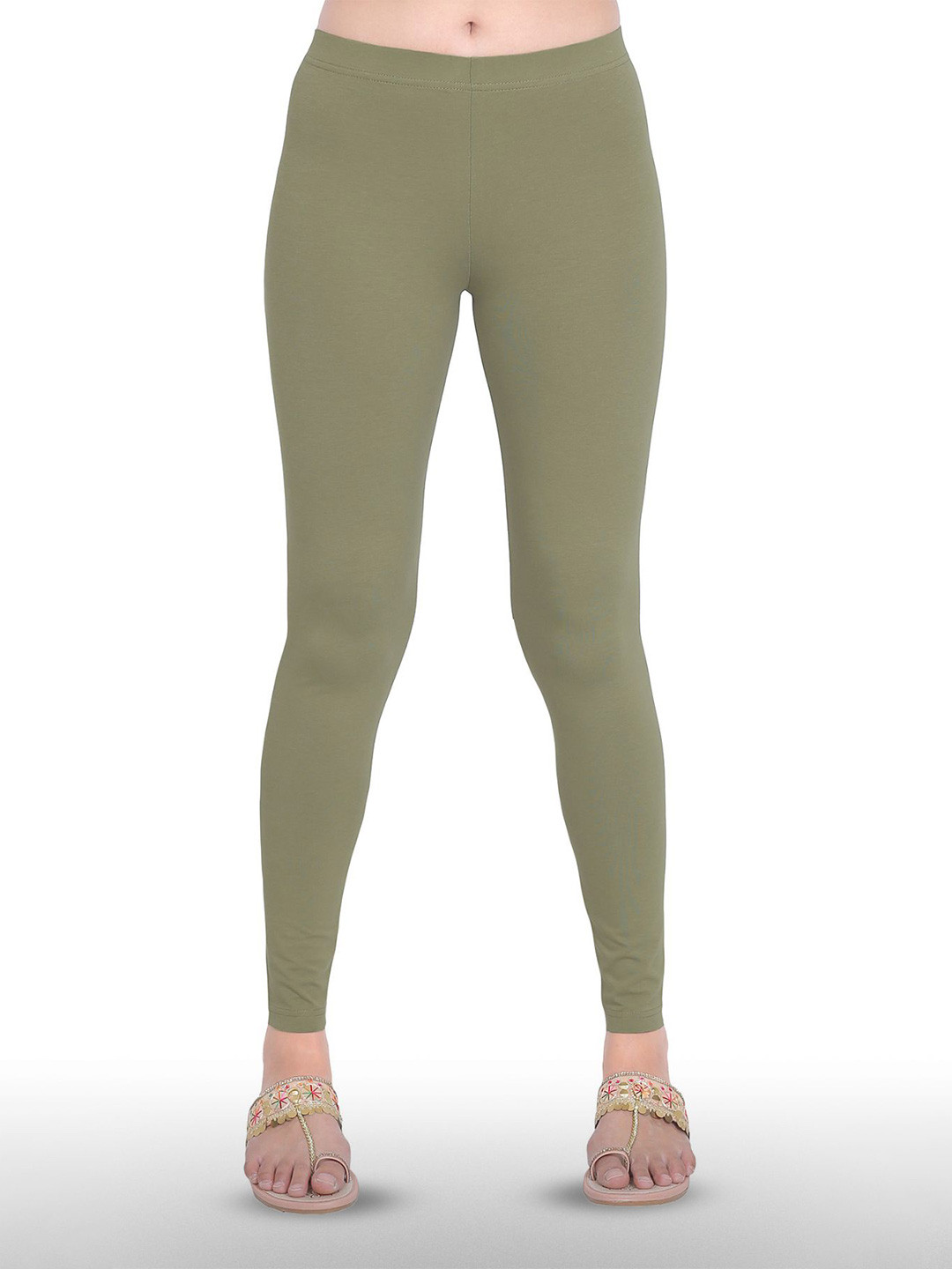 ONE SKY High Rise Ankle Length Slip-On Leggings