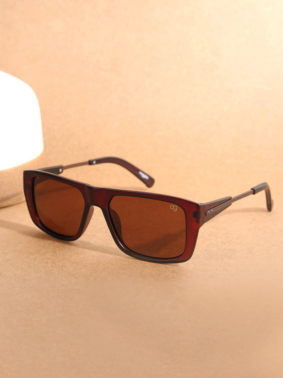 Woggles Unisex Square Sunglasses with Polarised Lens WONS-PWA-3548C5