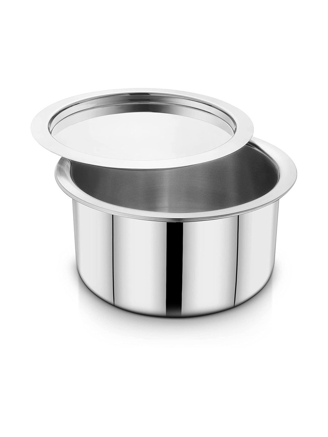 Prabha Stainless Steel High Quality Saute Pan