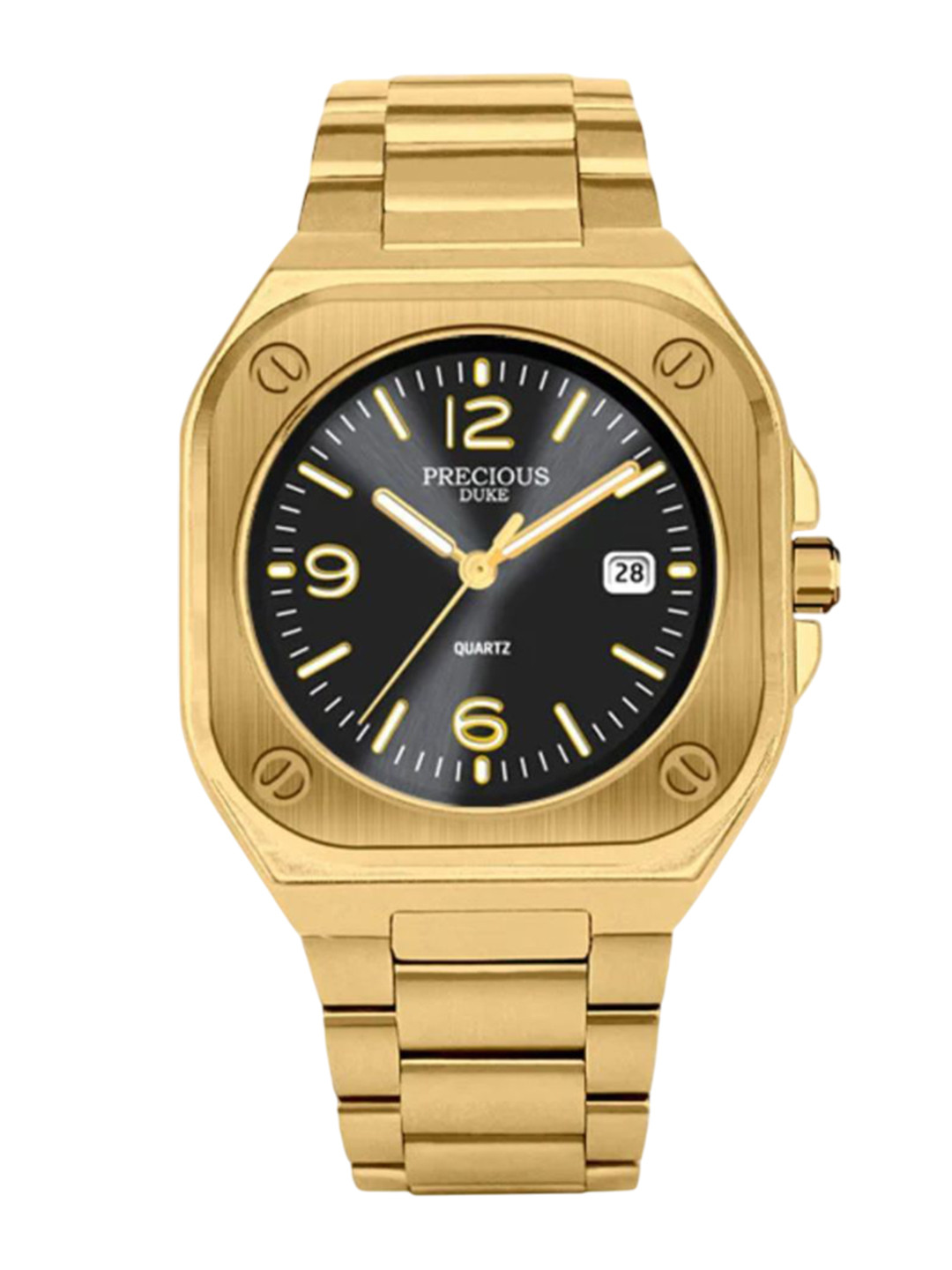 Precious Duke Men Dial & Stainless Steel Straps Analogue Watch PD88064-754170728618