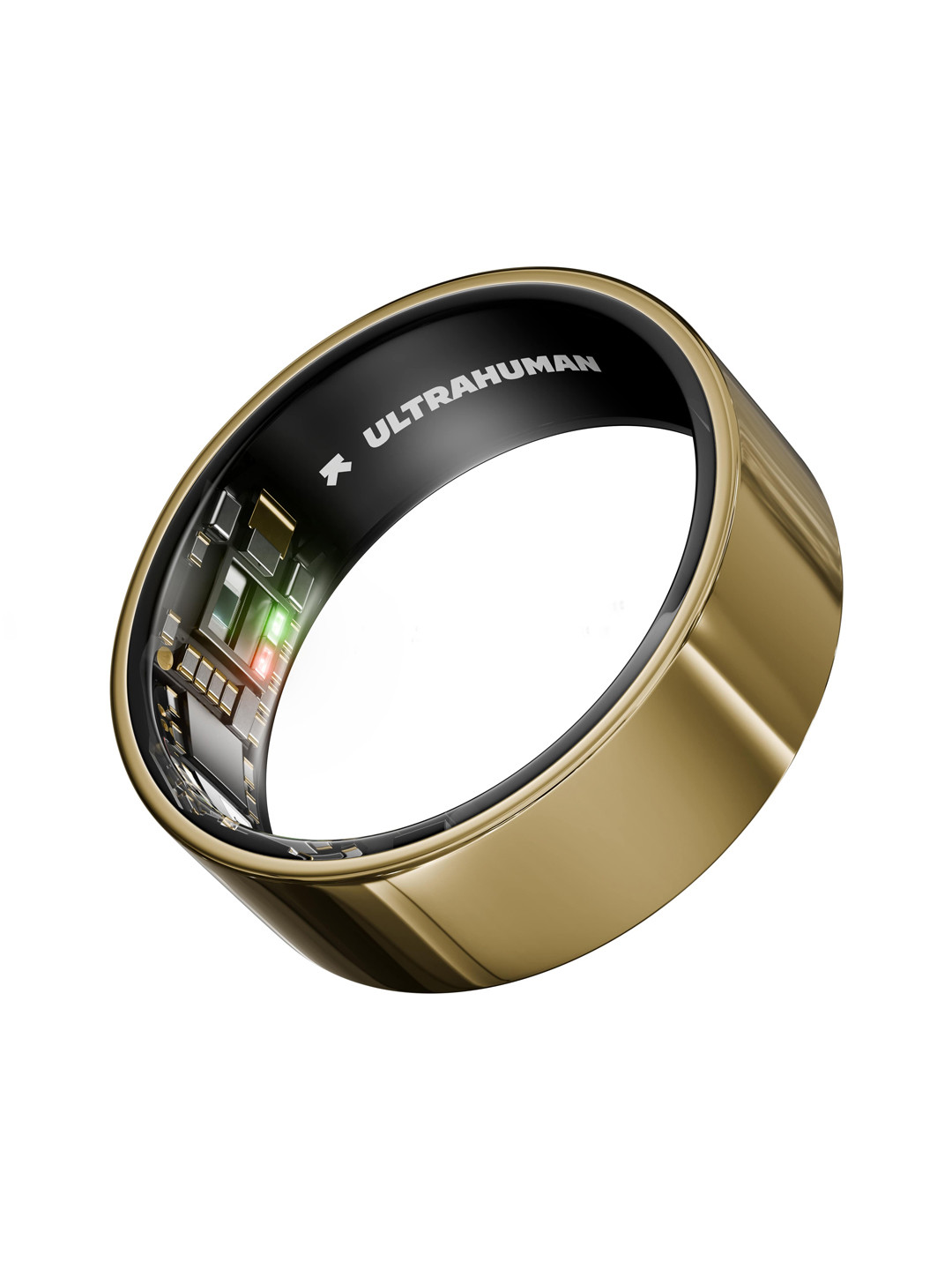 ULTRAHUMAN Unisex AIR Sleep and Fitness Tracker Smart Ring- (Size 8)