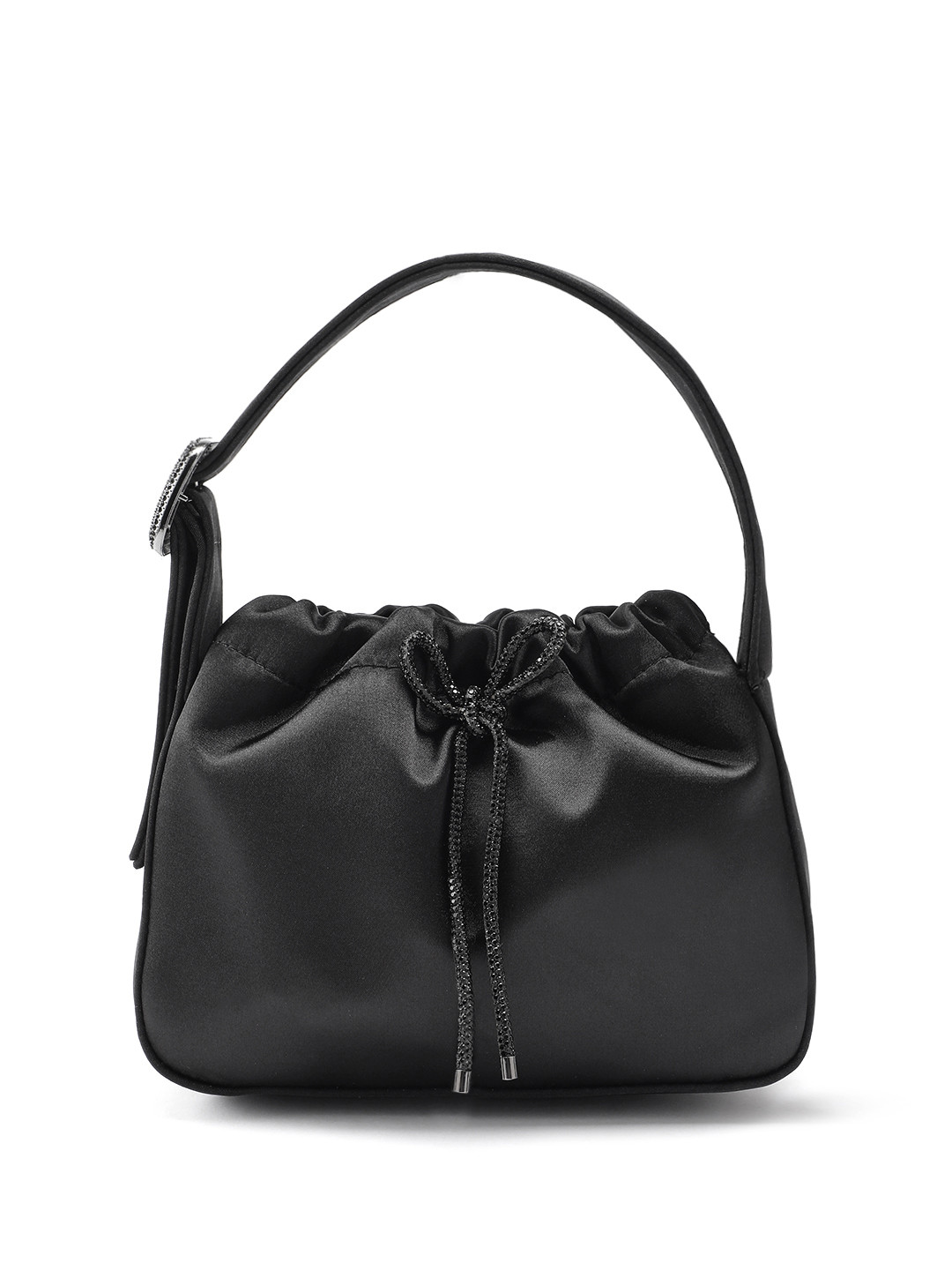PARFOIS Handheld Bag with Bow Detail