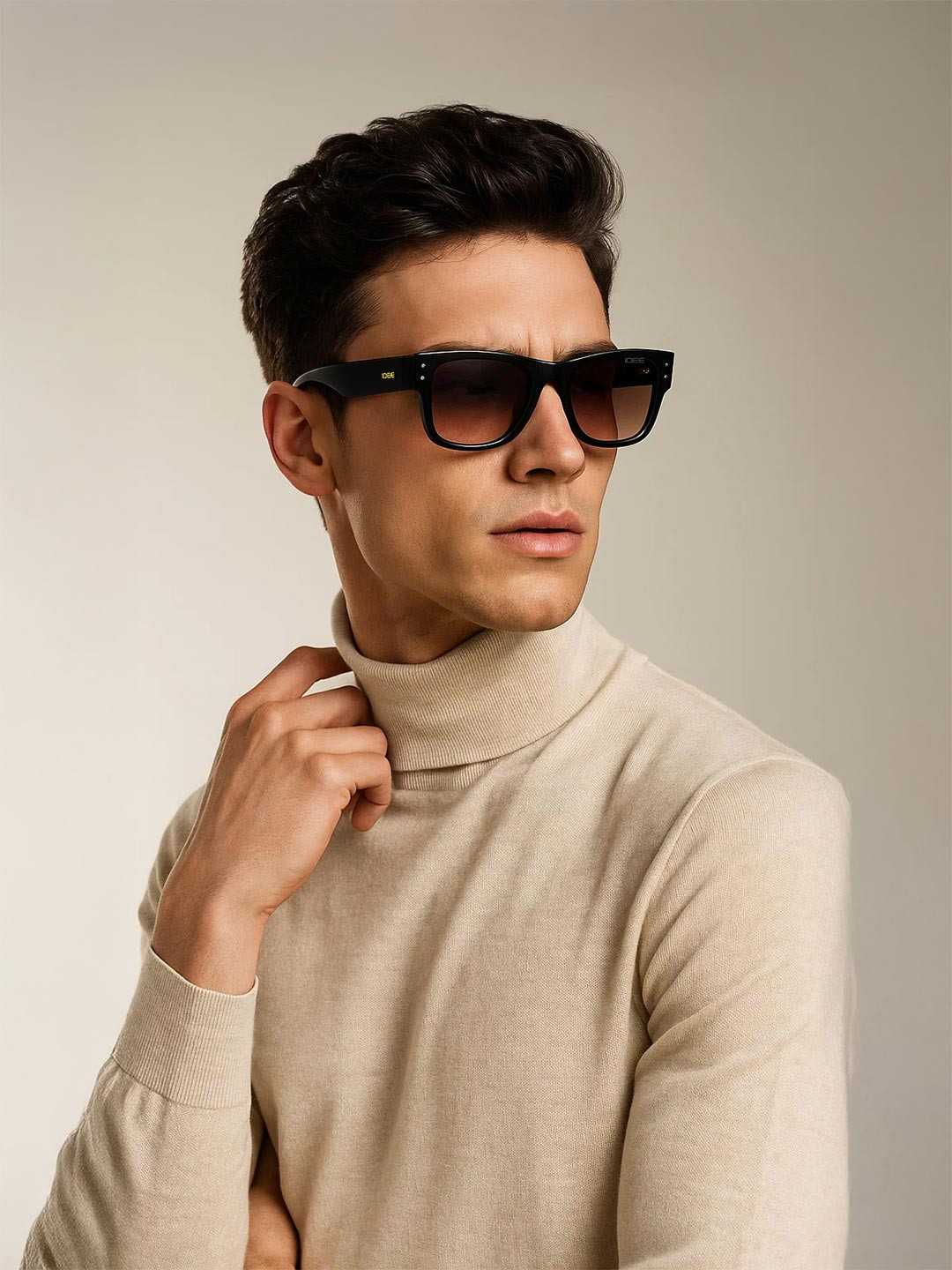 IDEE Men Square Sunglasses with UV Protected Lens IDS3073C2SG