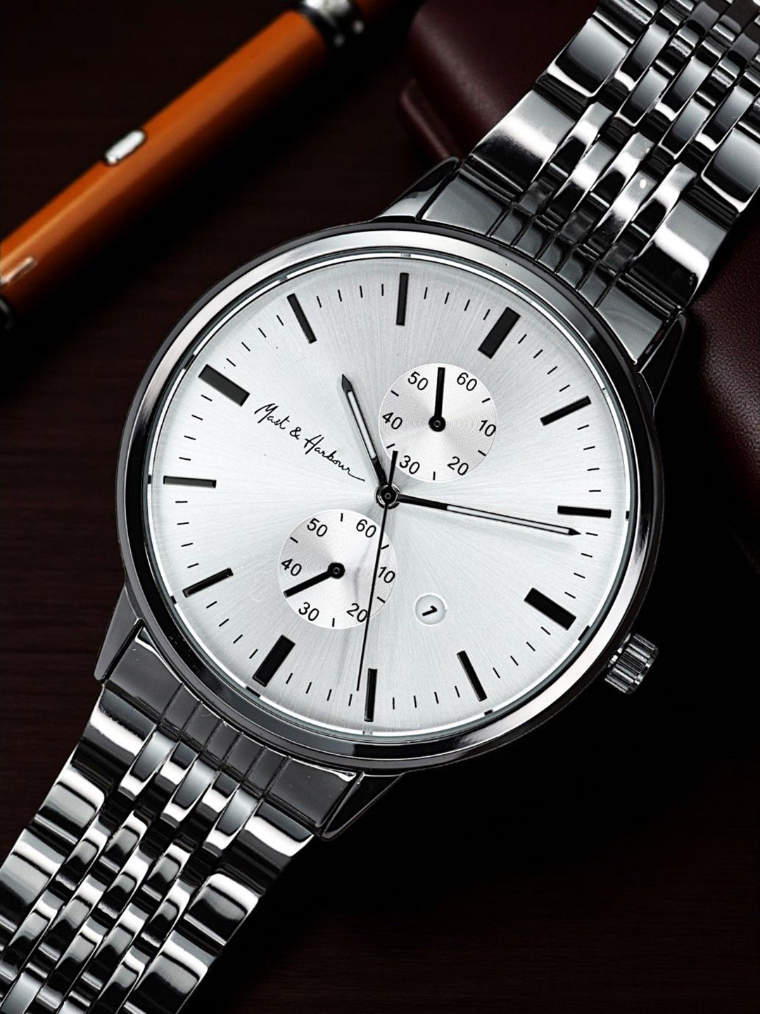 Mast & Harbour Men Straps Watch MPMHI 0325 016