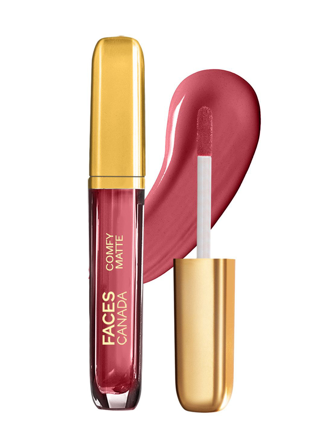 FACES CANADA Comfy Matte Liquid Lipstick 10HR Stay No Dryness - 3.8 ml