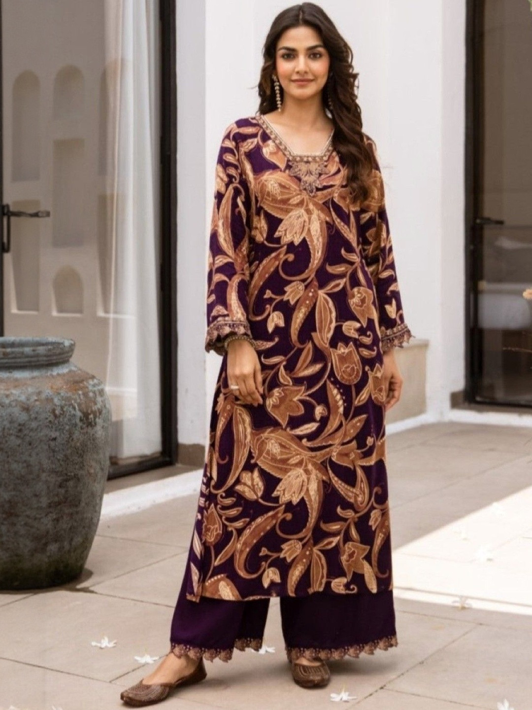 AUTUMN LANE Women Toran Eclipse Printed Kurta Pant Set