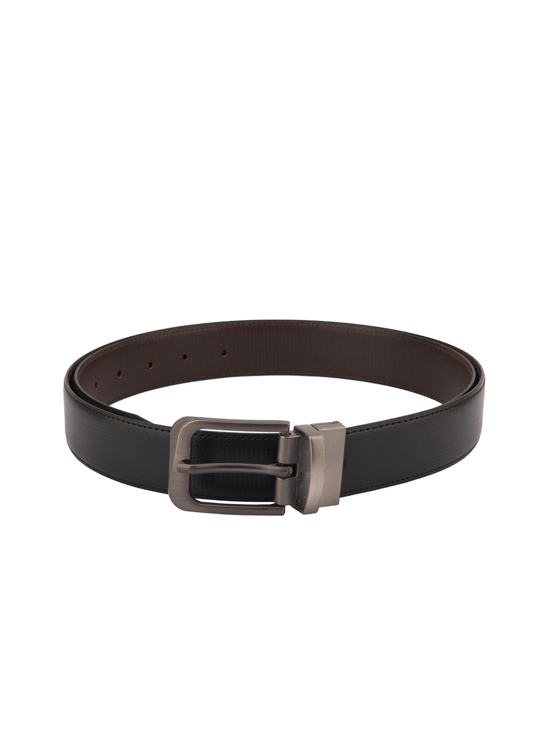 Cazzano Men's Reversible Slim Belt With Turning Buckle