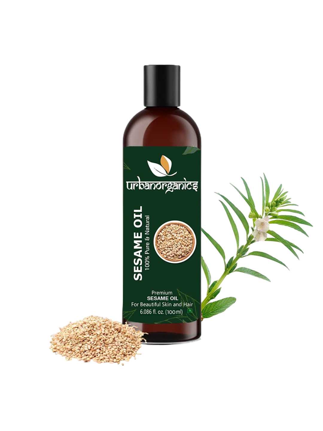 Urbanorganics Sesame Oil For Hair & Skin - 180 ml
