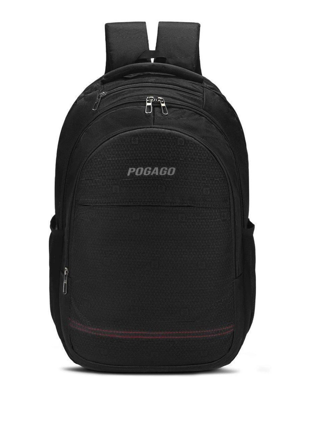 Pogago Unisex Brand Logo Water-Resistant Backpack - 36 L