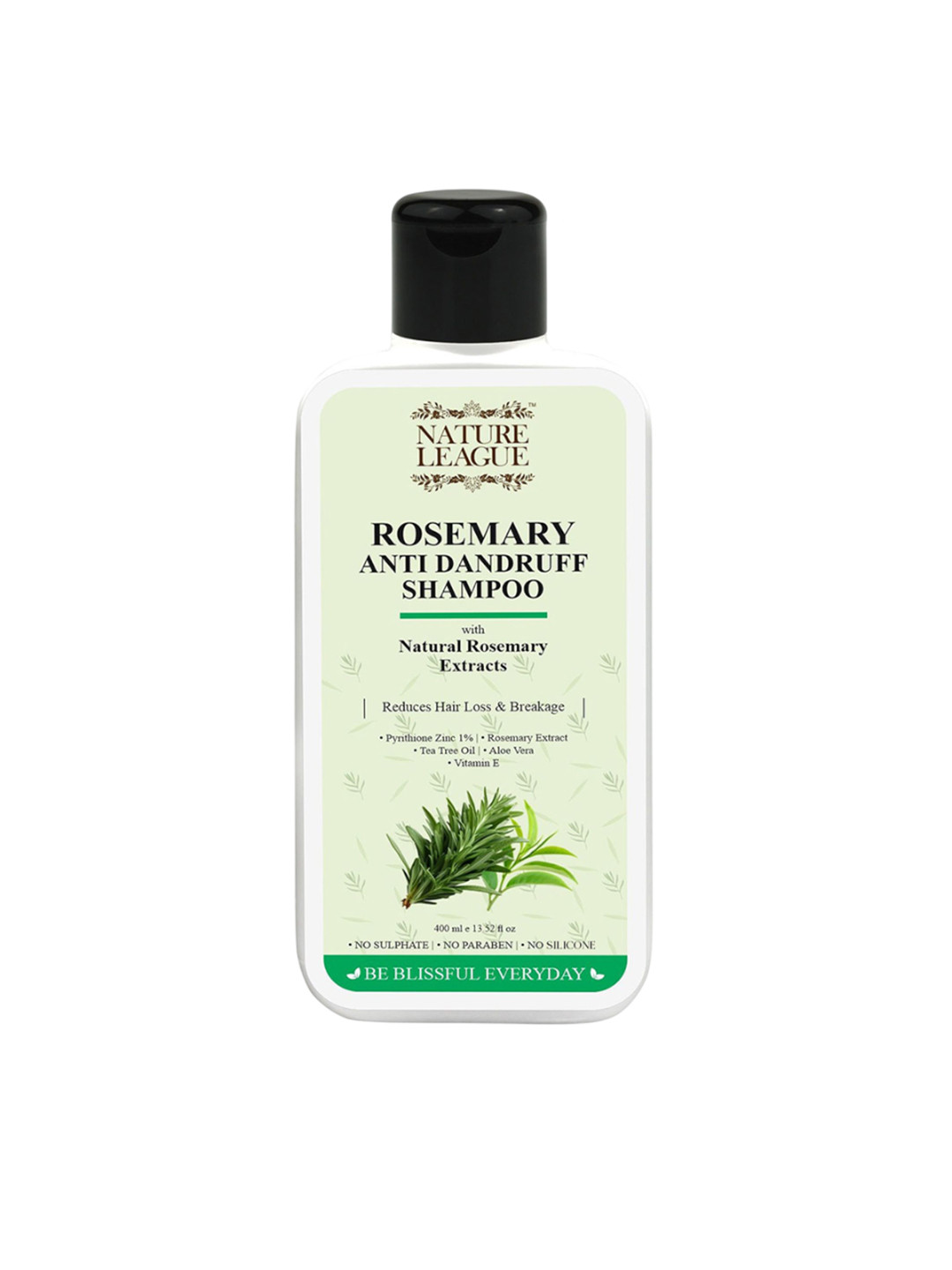 NATURE LEAGUE Rosemary Anti Dandruff Shampoo - 400 ml