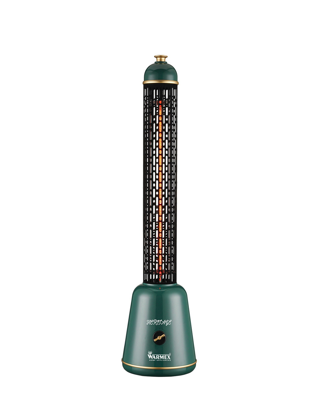 Warmex Home Appliances Teal-Blue & Black Tower Radiant Room Heater