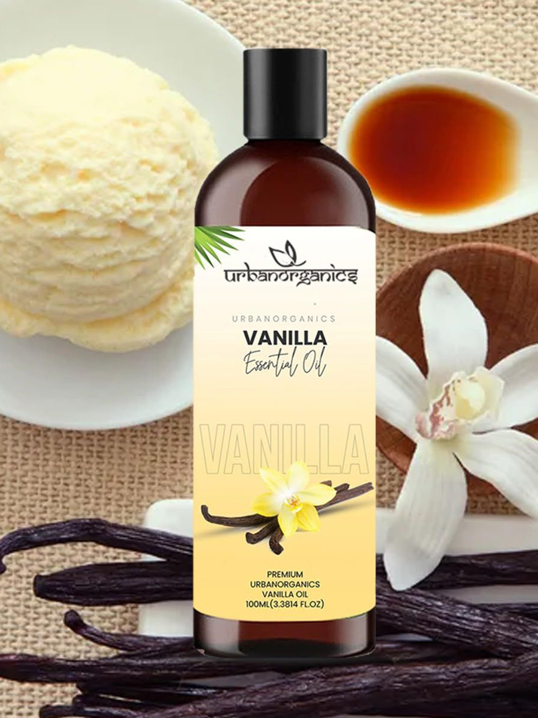 Urbanorganics Vanilla Essential Oil - 100 ml