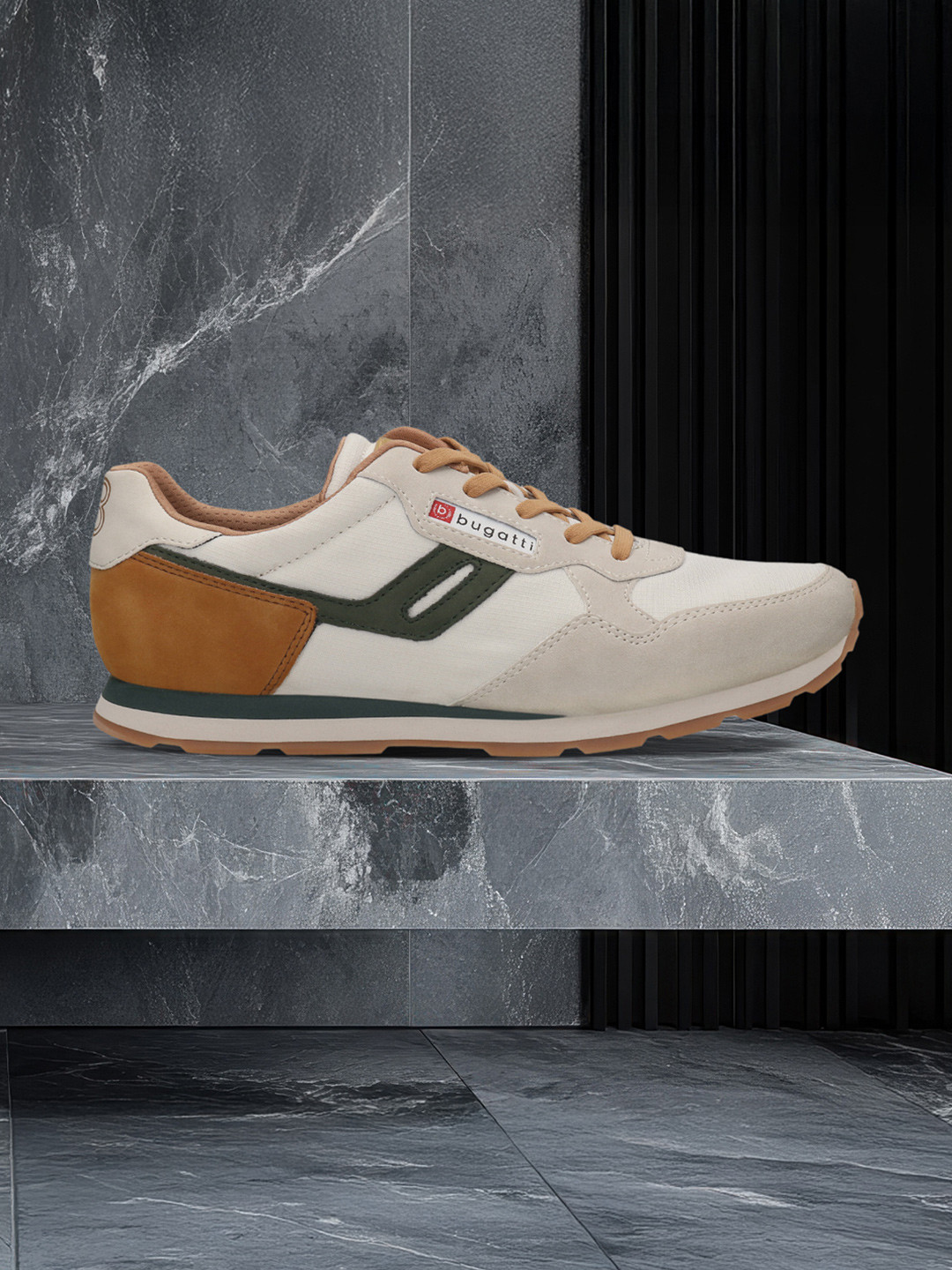 Bugatti Sacramento Men Colourblocked Lace-Ups Sneakers