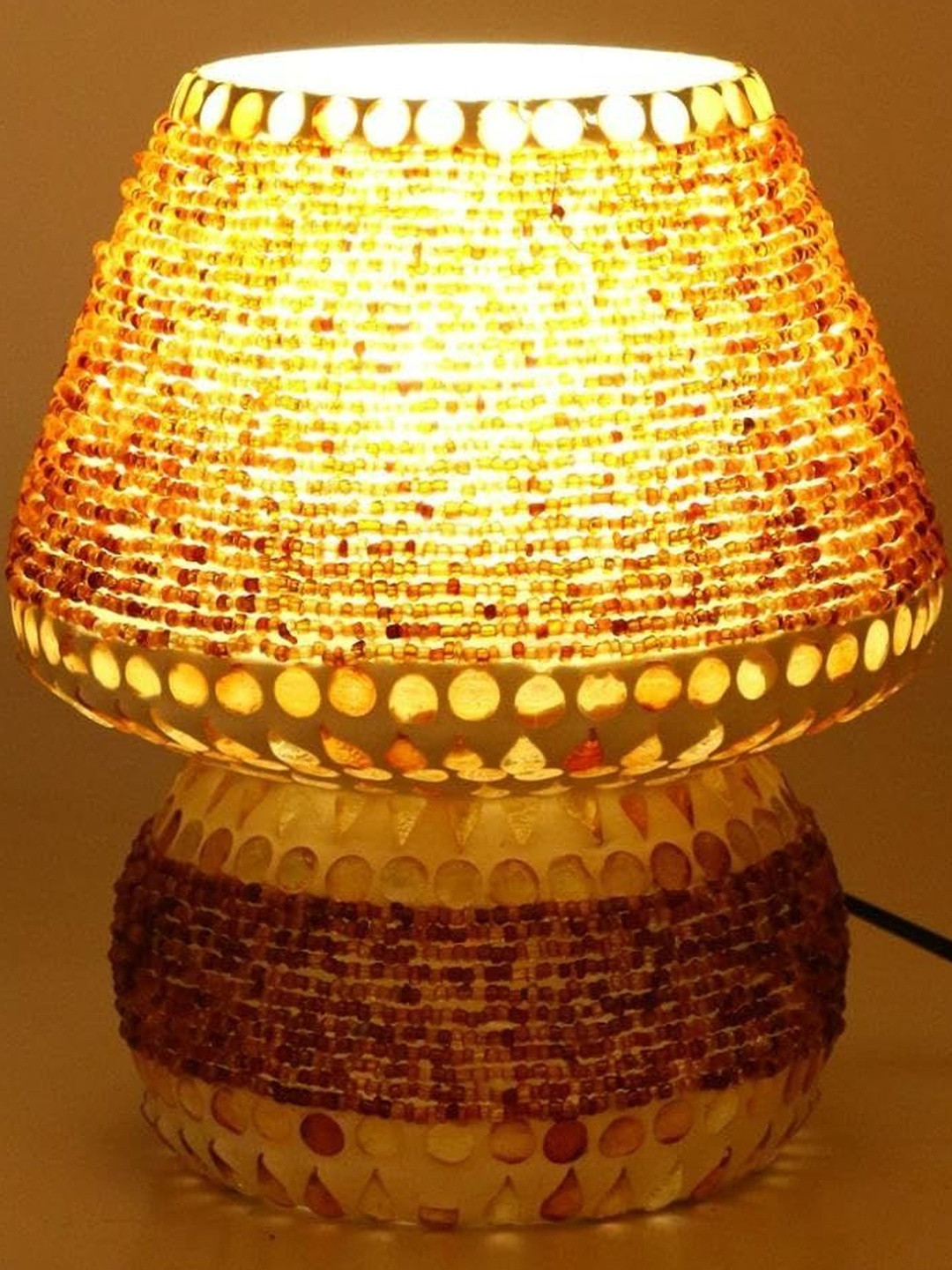 1ST TIME Glass Cylinder Table Lamps