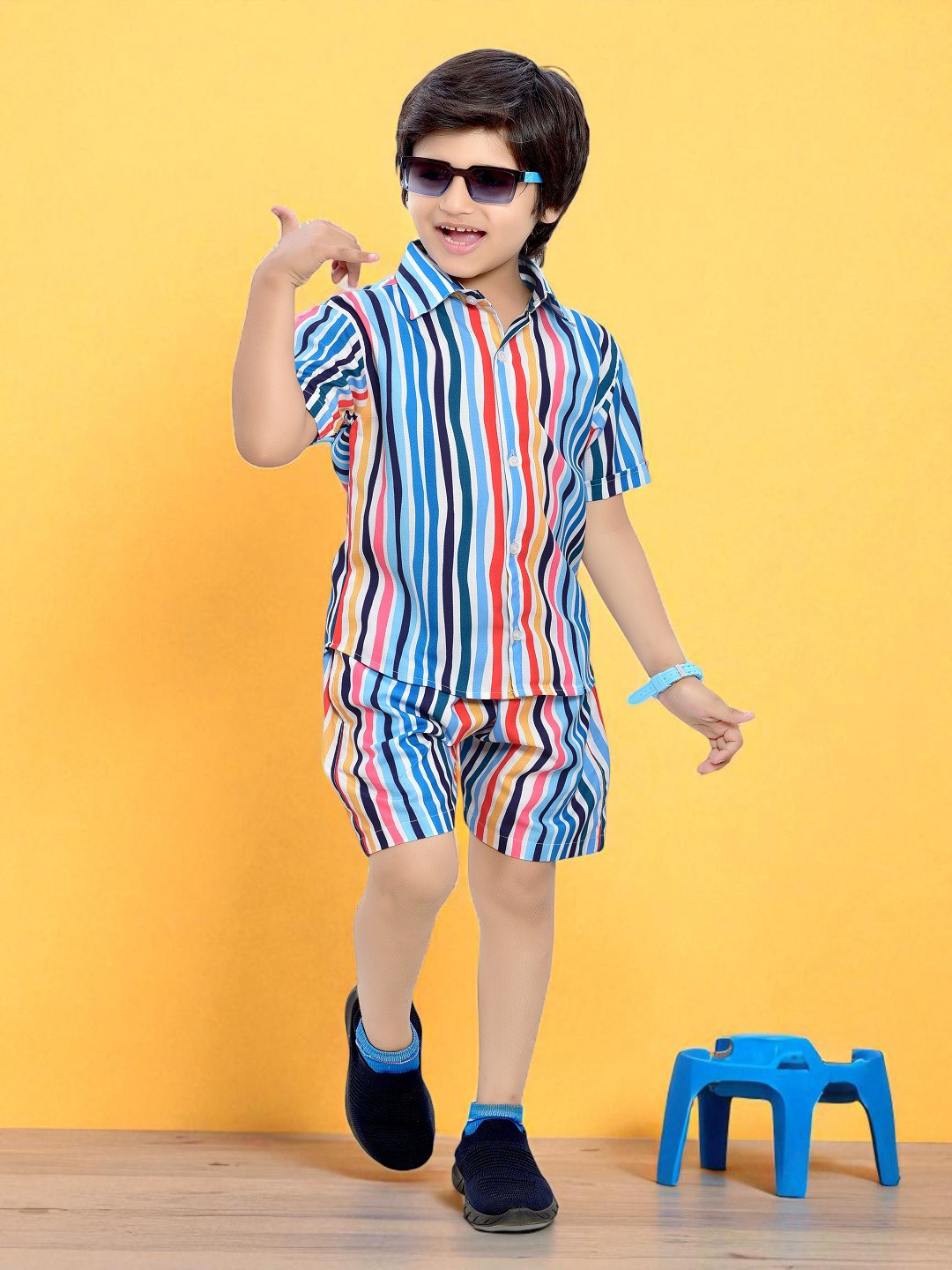 Club96 Kids-Boys Multi Clothing Set