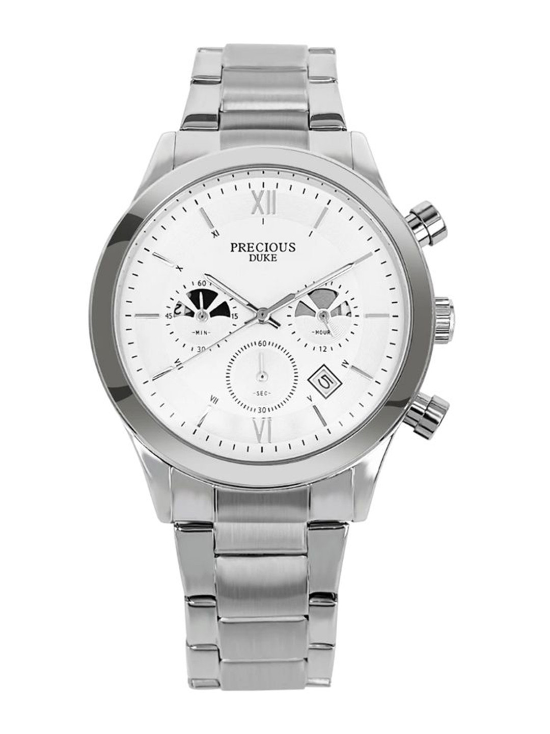 Precious Duke Men Dial & Stainless Steel Straps Analogue Watch PD428106-851292390487