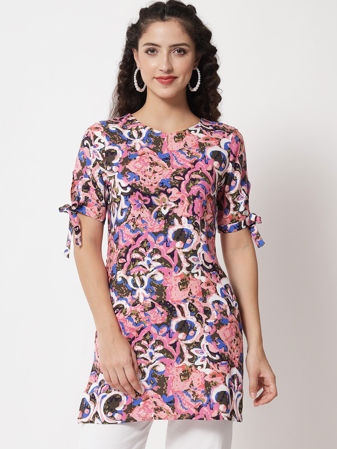 Beatnik Abstract Printed Kurti