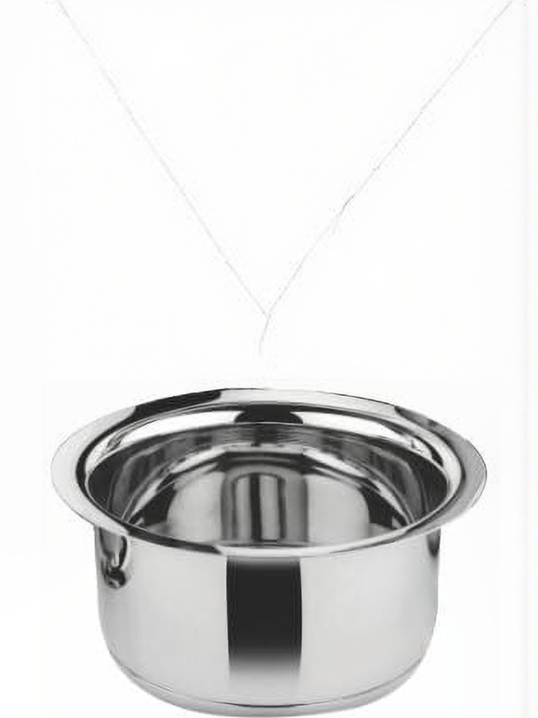 Prabha Silver Steel Saute Pan