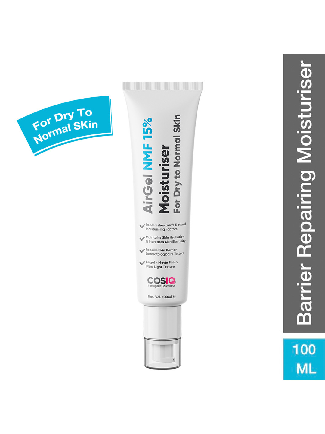 CosIQ AirGel NMF 15% Face Moisturizer with Hyaluronic Acid - 100 ml