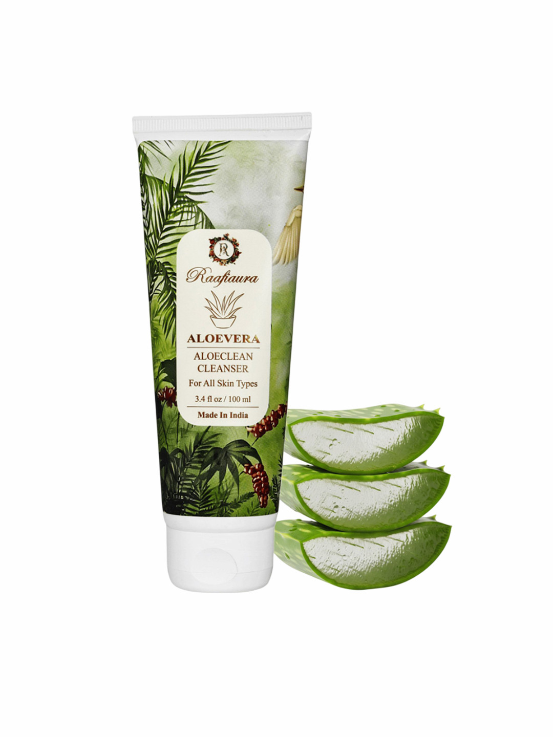 raafiaura Aloe Vera & Tea Tree Cleanser - 100 ml