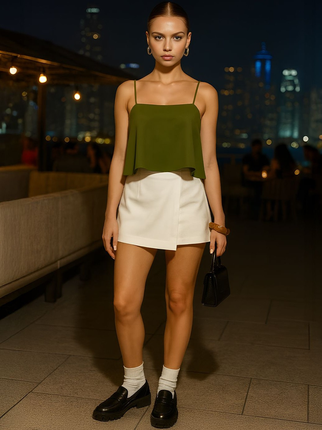 don't be basic Shoulder Straps Top