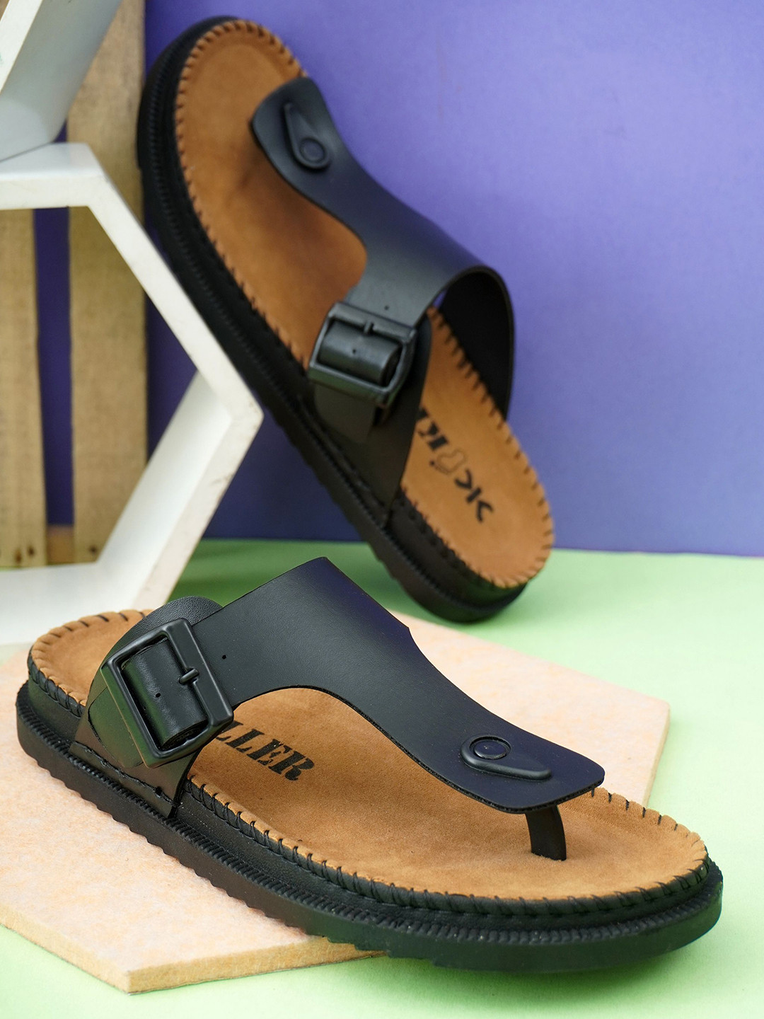 Killer Men Slip-On Daily Wear Casual Comfort Sandals