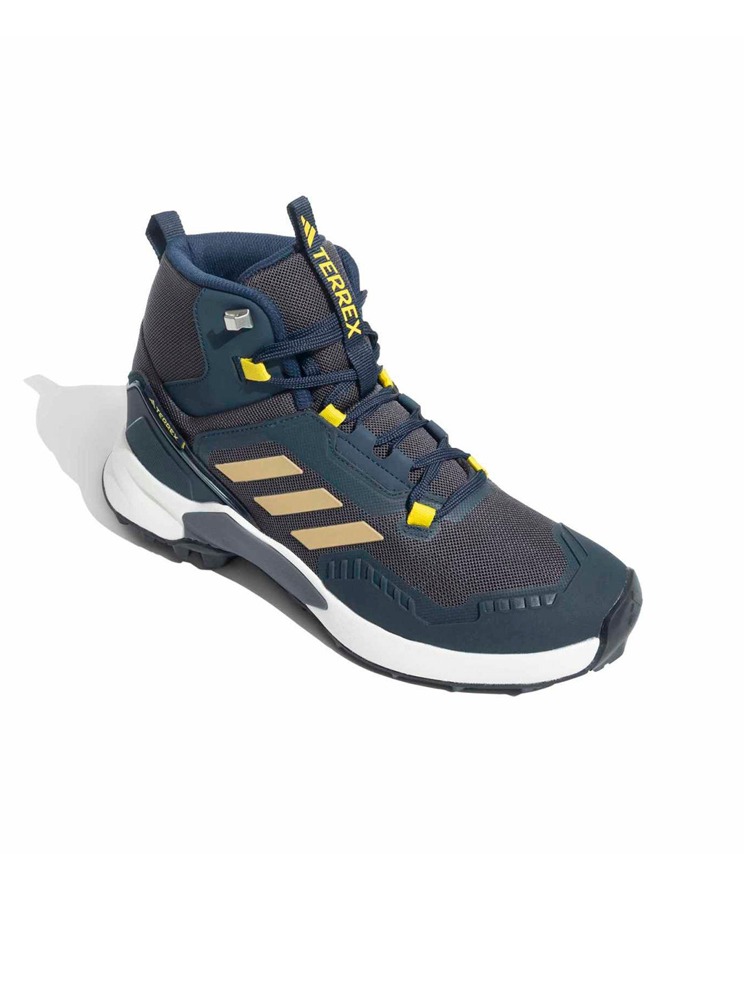ADIDAS Men Grey Fast Rockr Synthetic Marking Trekking Shoes
