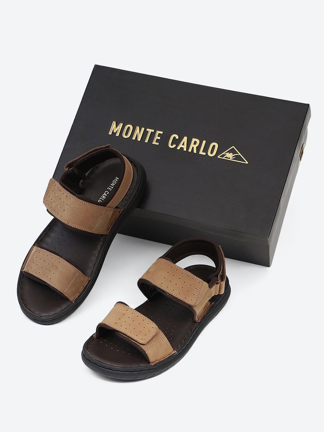 Monte Carlo Leather Comfort Sandals