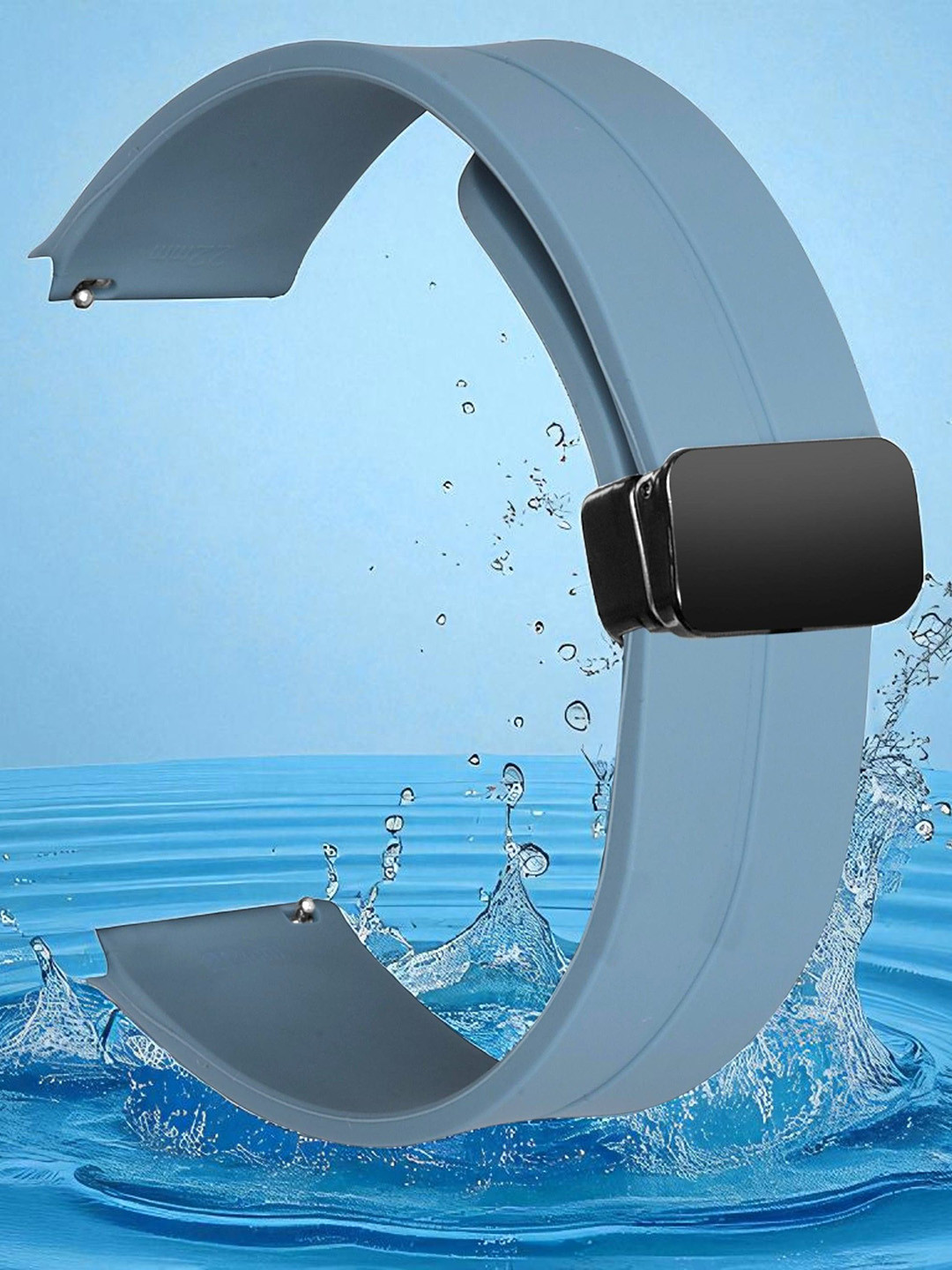 LORENZ Flexible Watch Strap With Magnetic Lock