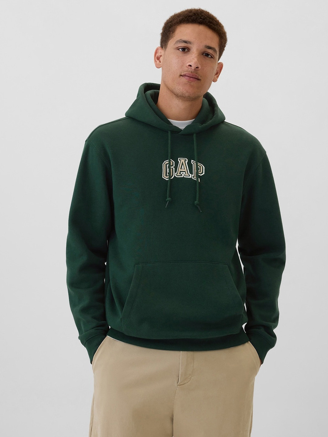 GAP Embroidered Hooded Sweatshirt