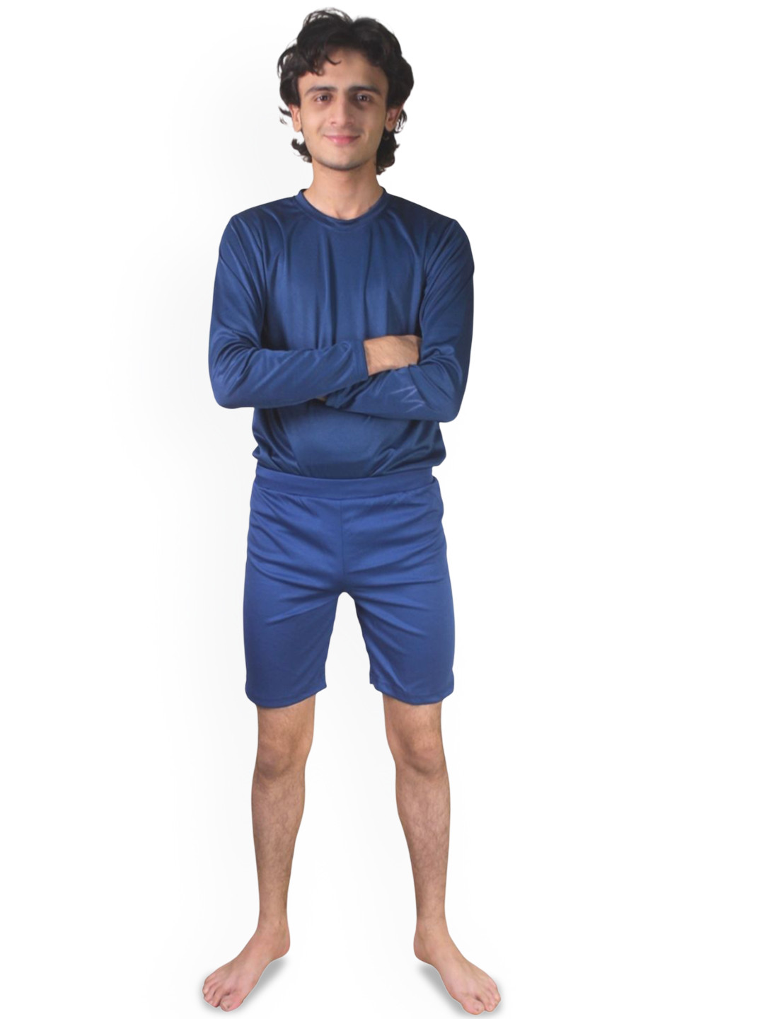 Aqua Holic Men Swimming Tshirt & Bottom