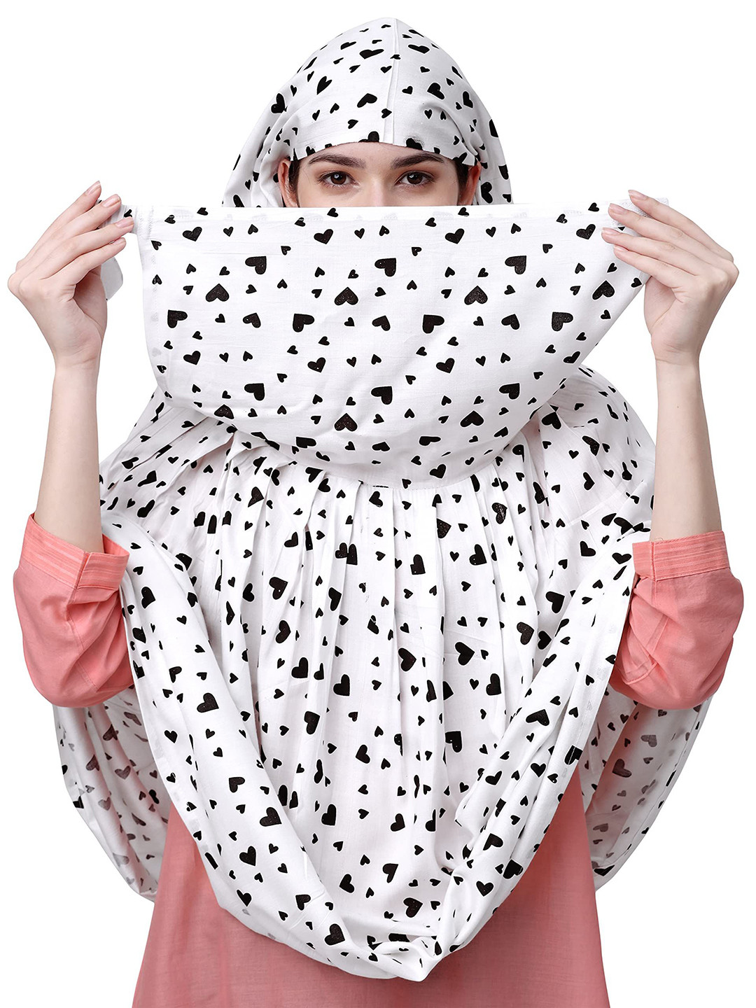 7 season's Women Cotton Printed Scarf