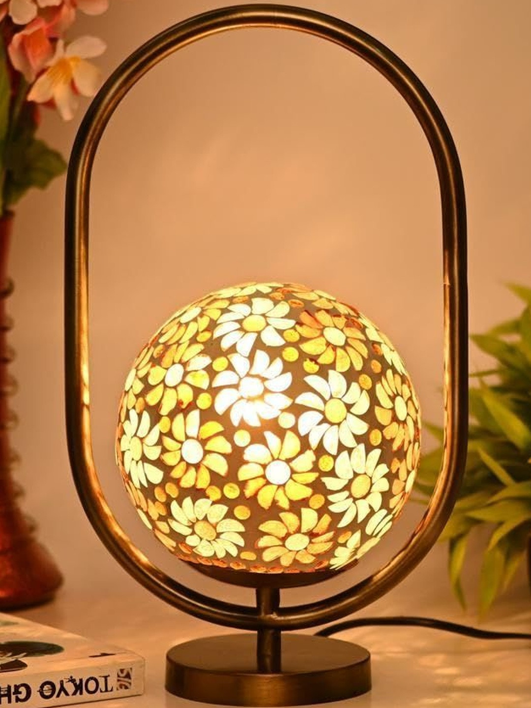 1ST TIME Unisex Multi Glass Cylinder Table Lamps