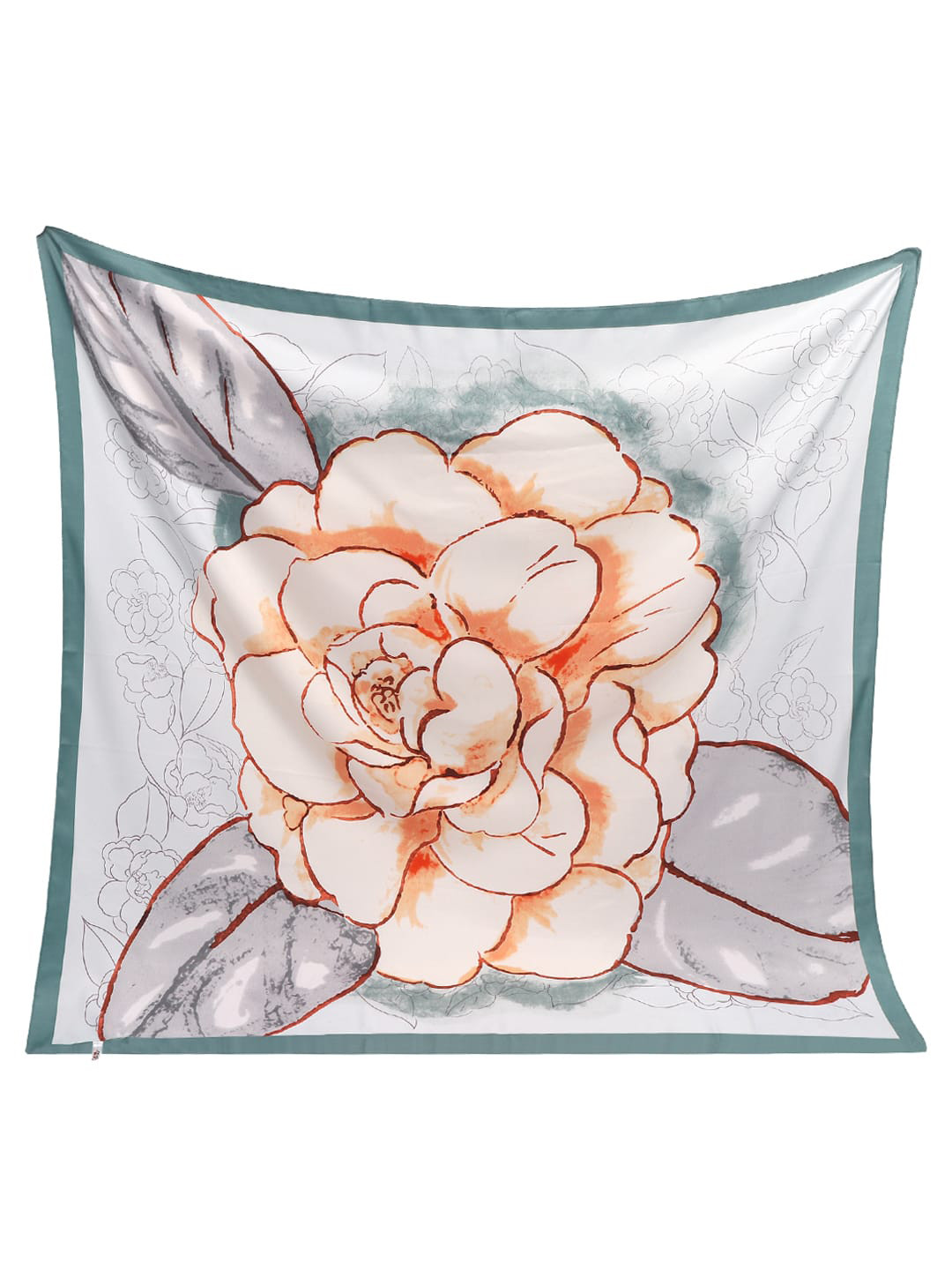 Beau Design Women Printed Satin Scarf