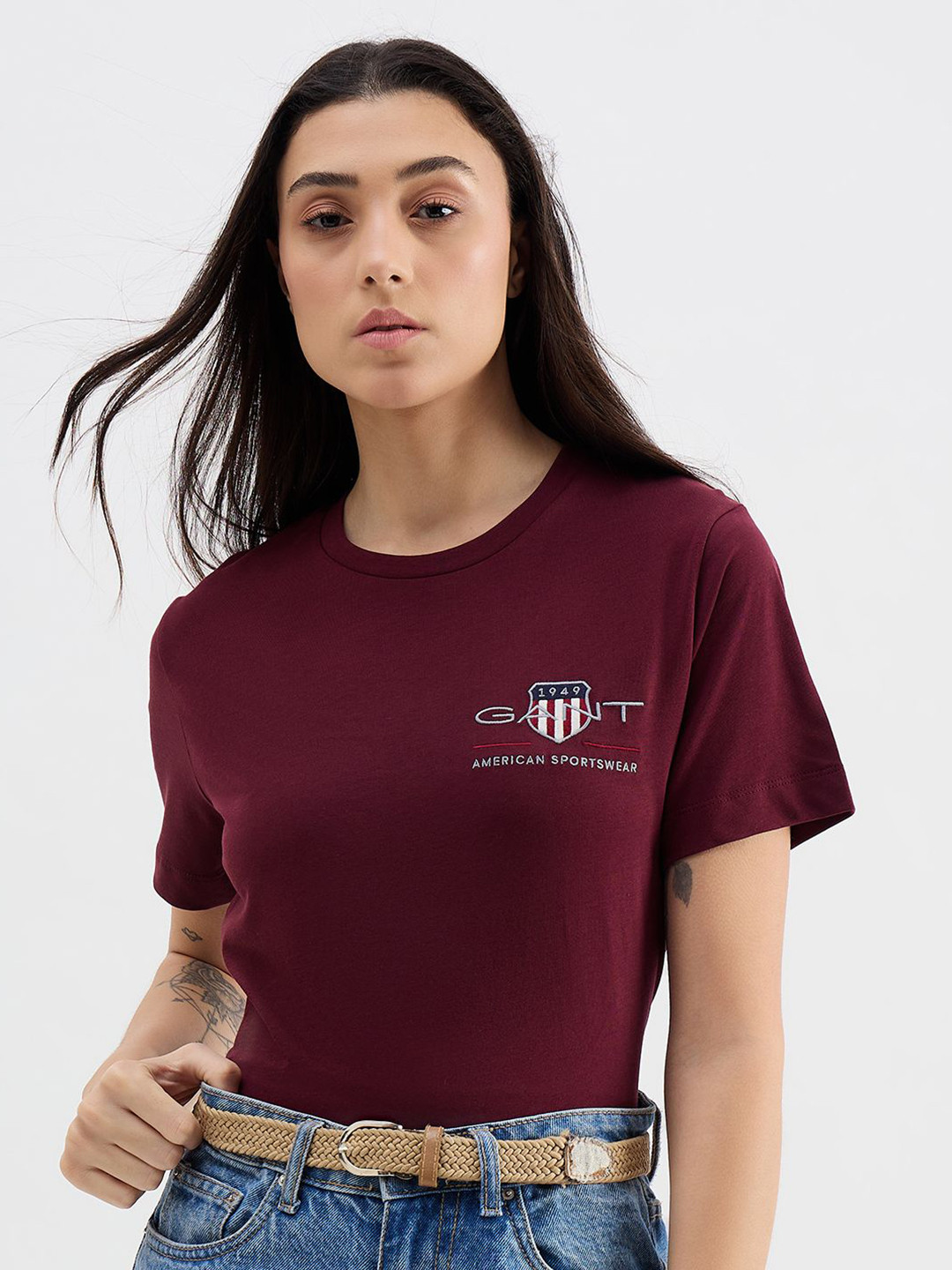 GANT Brand Logo Printed T-shirt