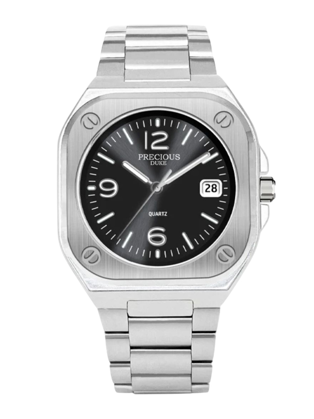 Precious Duke Men Stainless Steel Bracelet Style Analogue Watch PD18064-754170728618