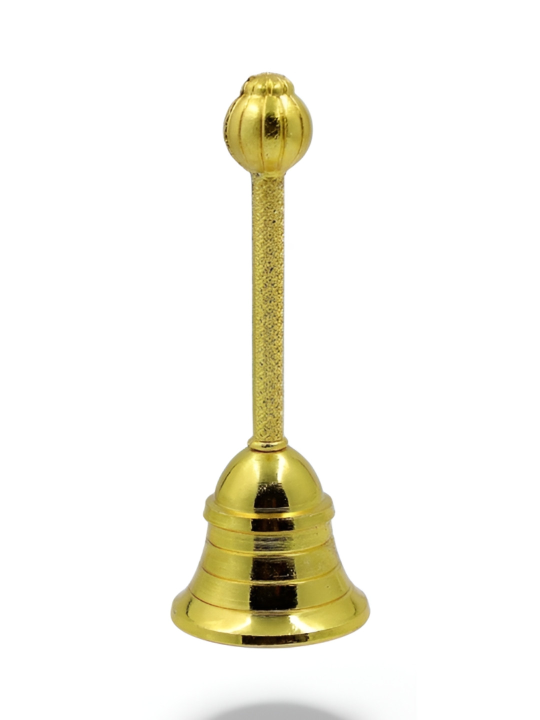 Adhvik Gold Toned Round Head Spiritual Pooja Bells