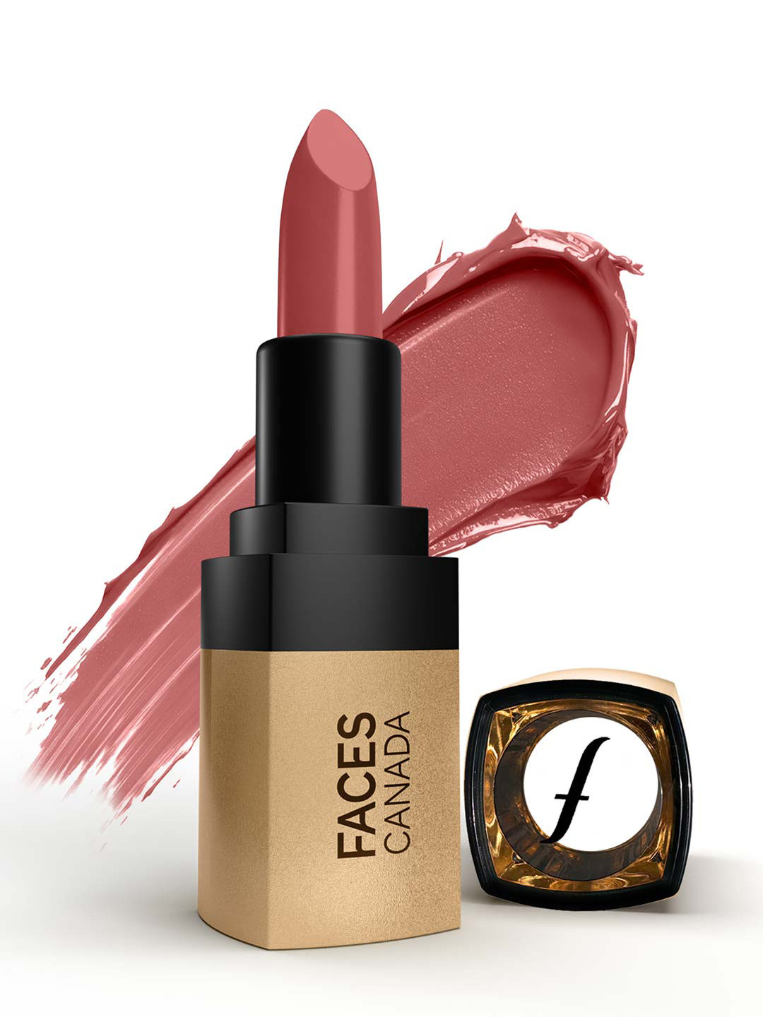 FACES CANADA Velvet Touch Matte Lipstick With Tea Tree Oil - 4.2 g- Tea Rose 16