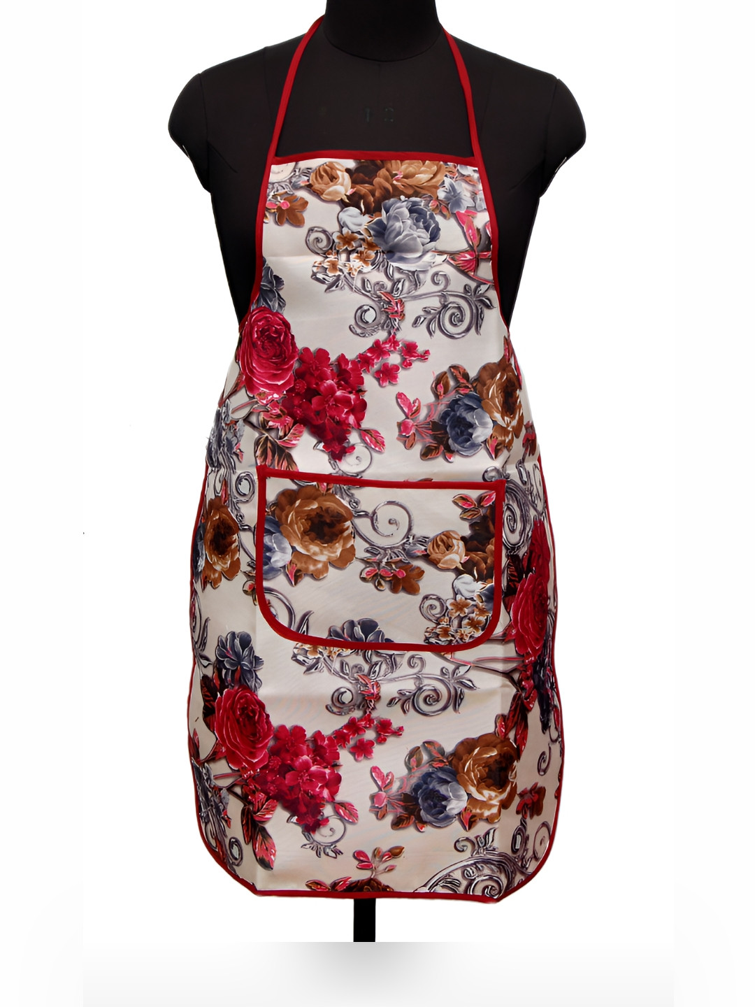 winner Red & White Printed Aprons
