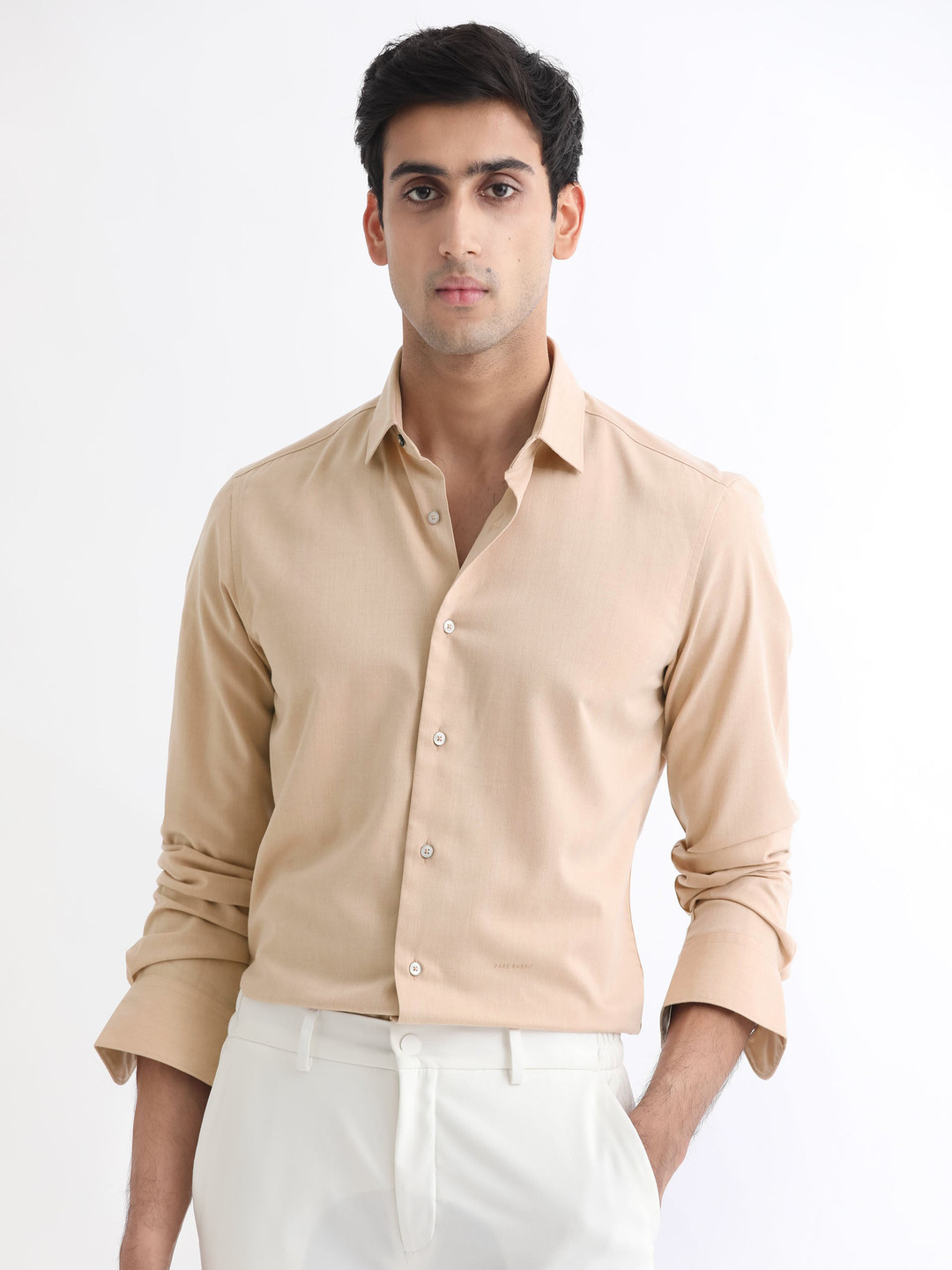 RARE RABBIT Men Gunjan Slim Fit Shirt