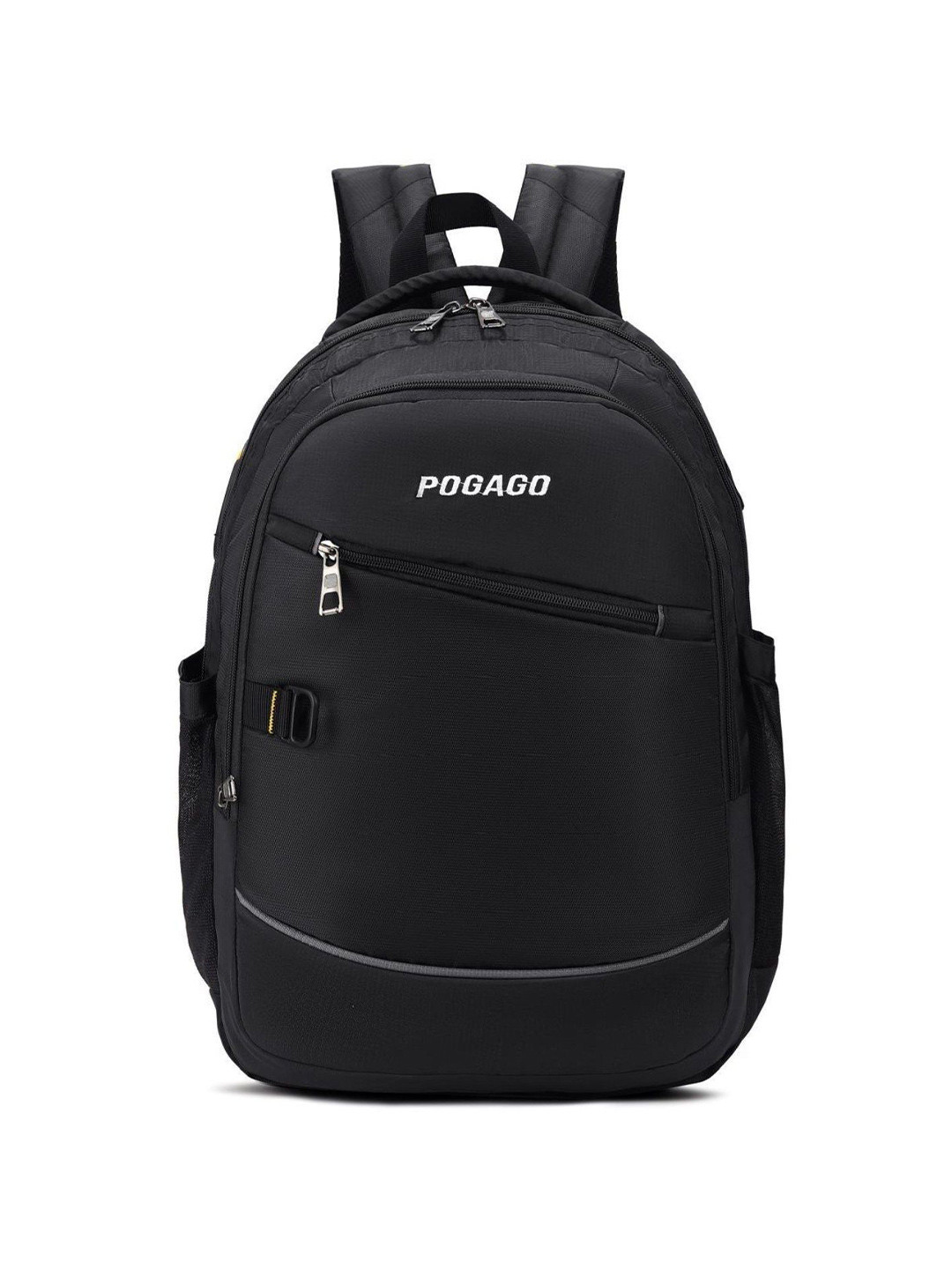 Pogago Unisex Brand Logo Backpack - 30 L