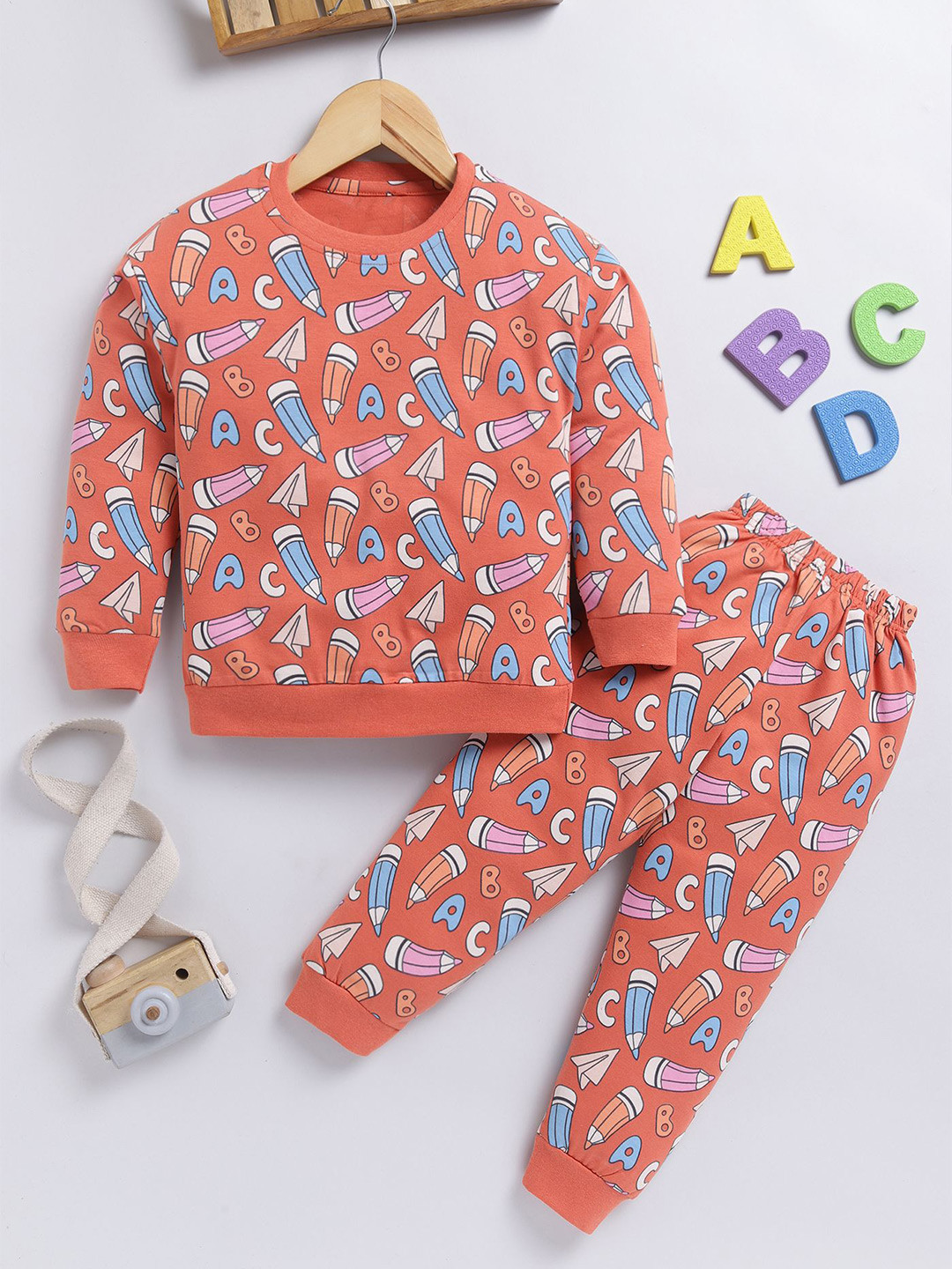 Toonyport Boys Printed Cotton Clothing Set