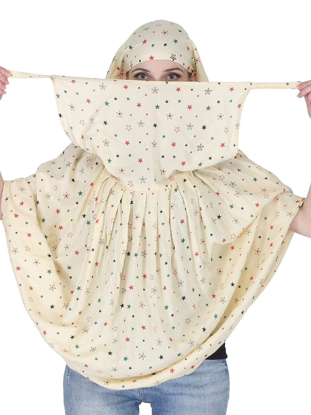 7 season's Women Star Printed Stoles