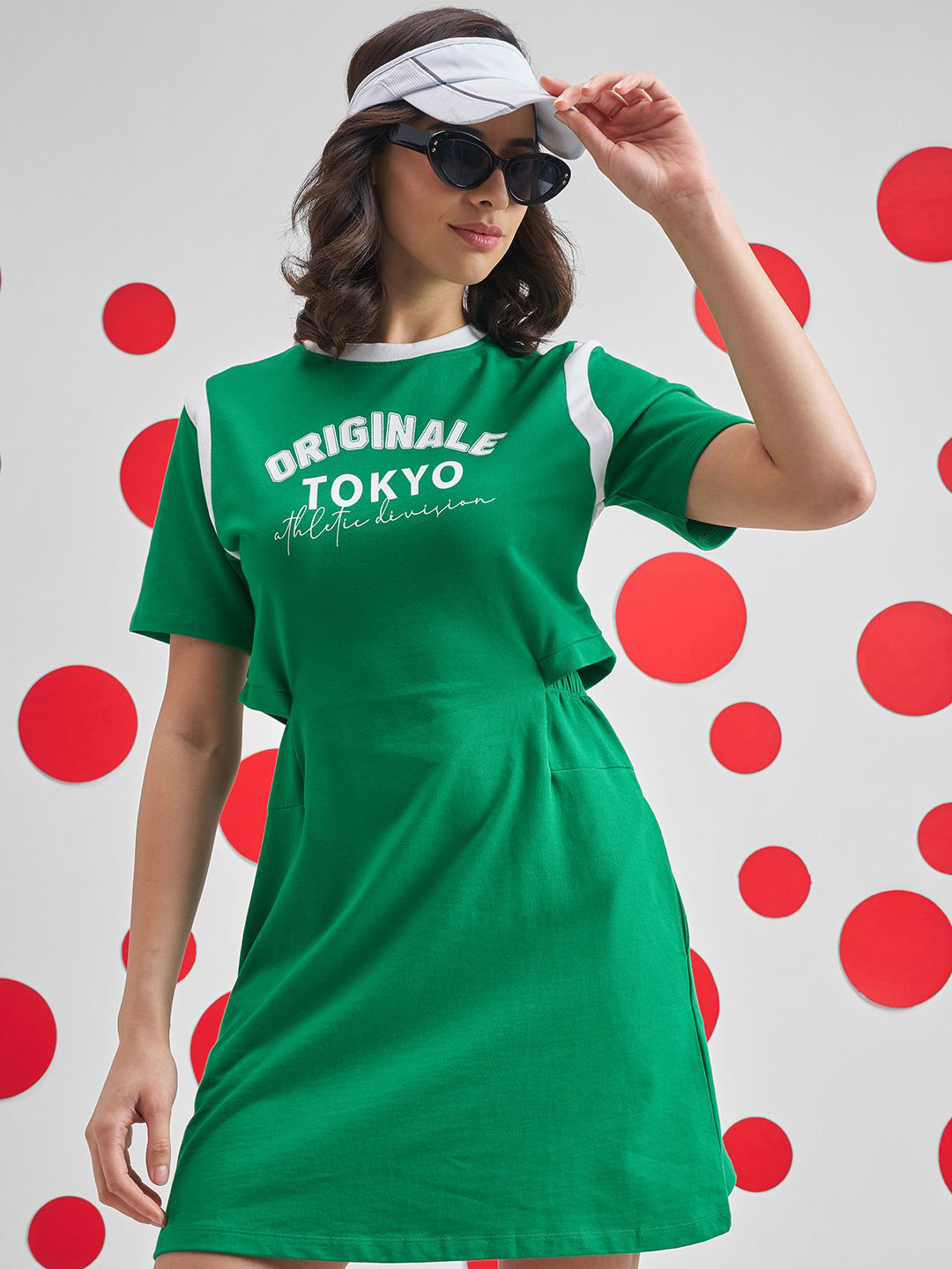 Street By Tokyo Talkies Women Typography Print T-shirt Mini Dress