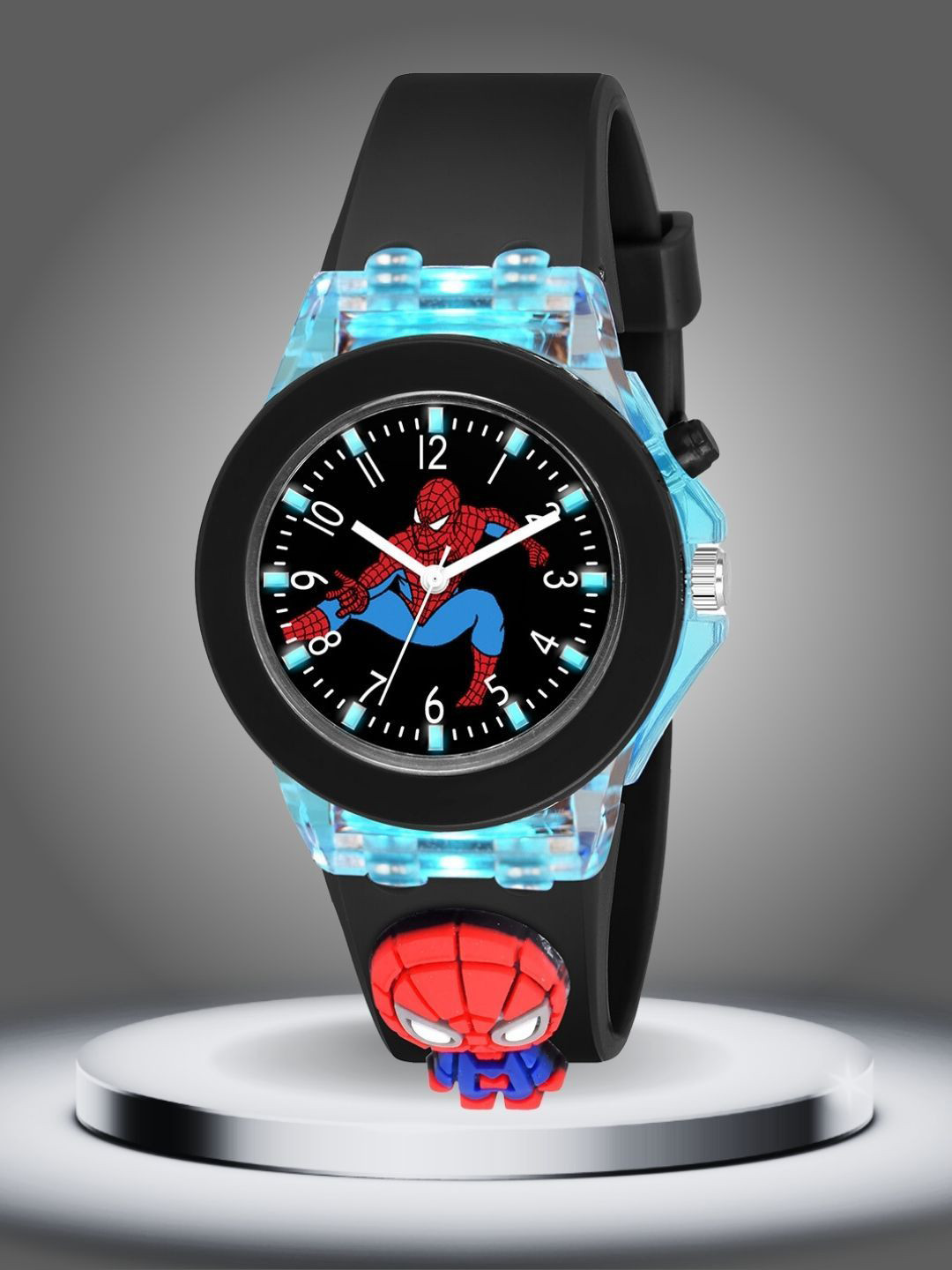 PAPIO Kids Printed Dial & Straps Analogue Watch KD-021 BLACK