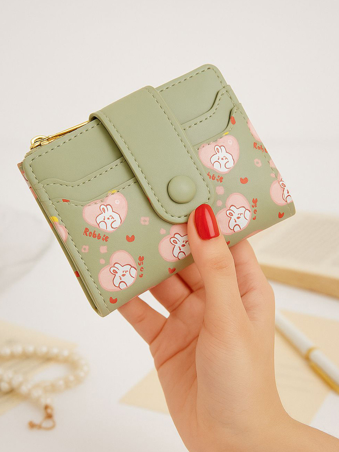 VALERIE Women Graphic Printed Card Holder
