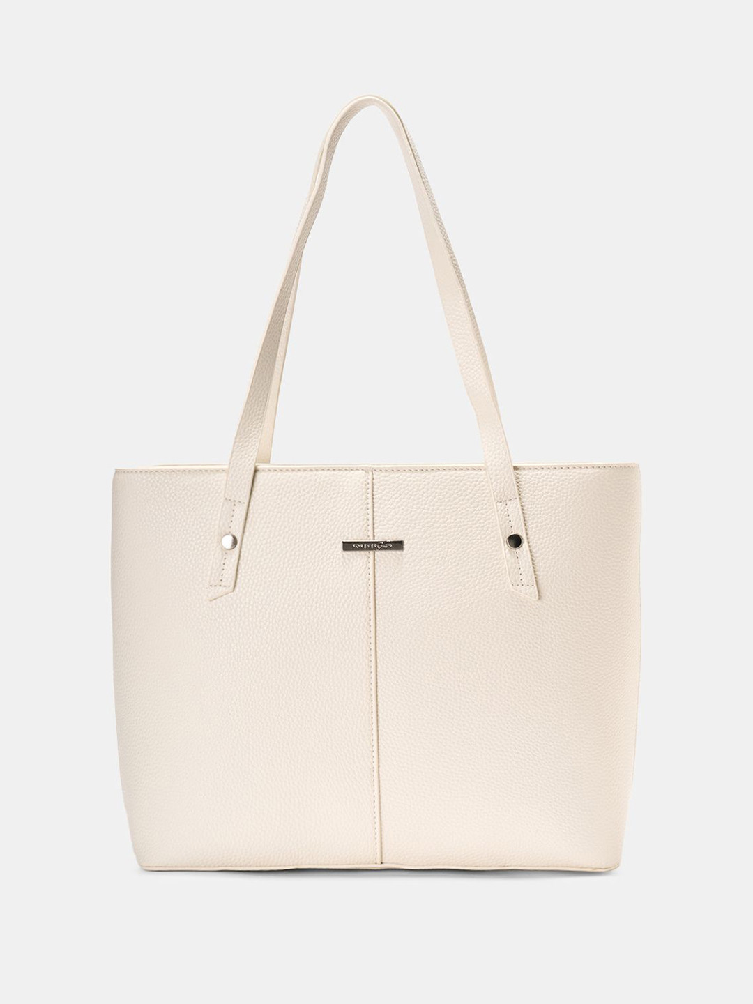 Forever Glam by Pantaloons Structured Tote Bag With Tasselled
