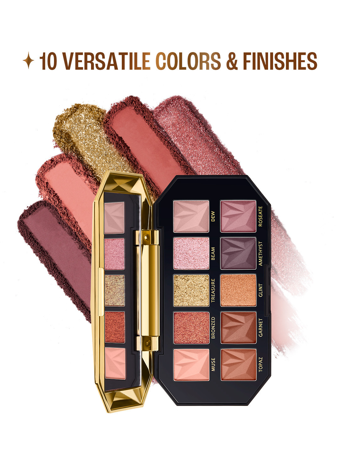 Lakme Be-jewel Multichrome Eyeshadow Palette - Gilded Glow