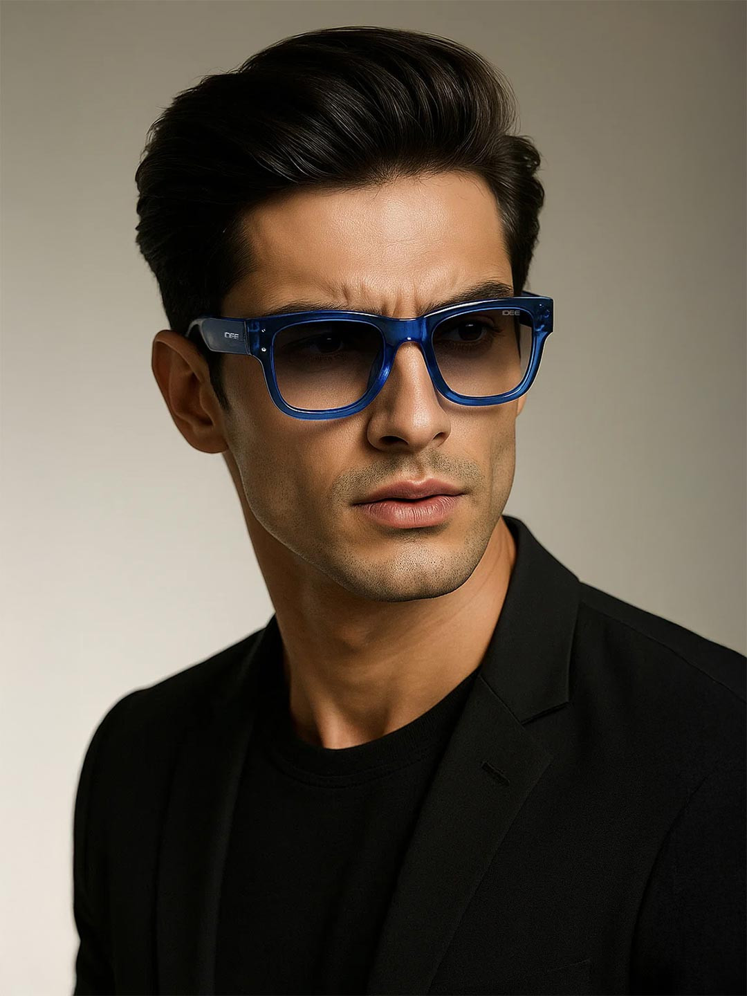 IDEE Men Square Sunglasses with UV Protected Lens IDS3073C4SG