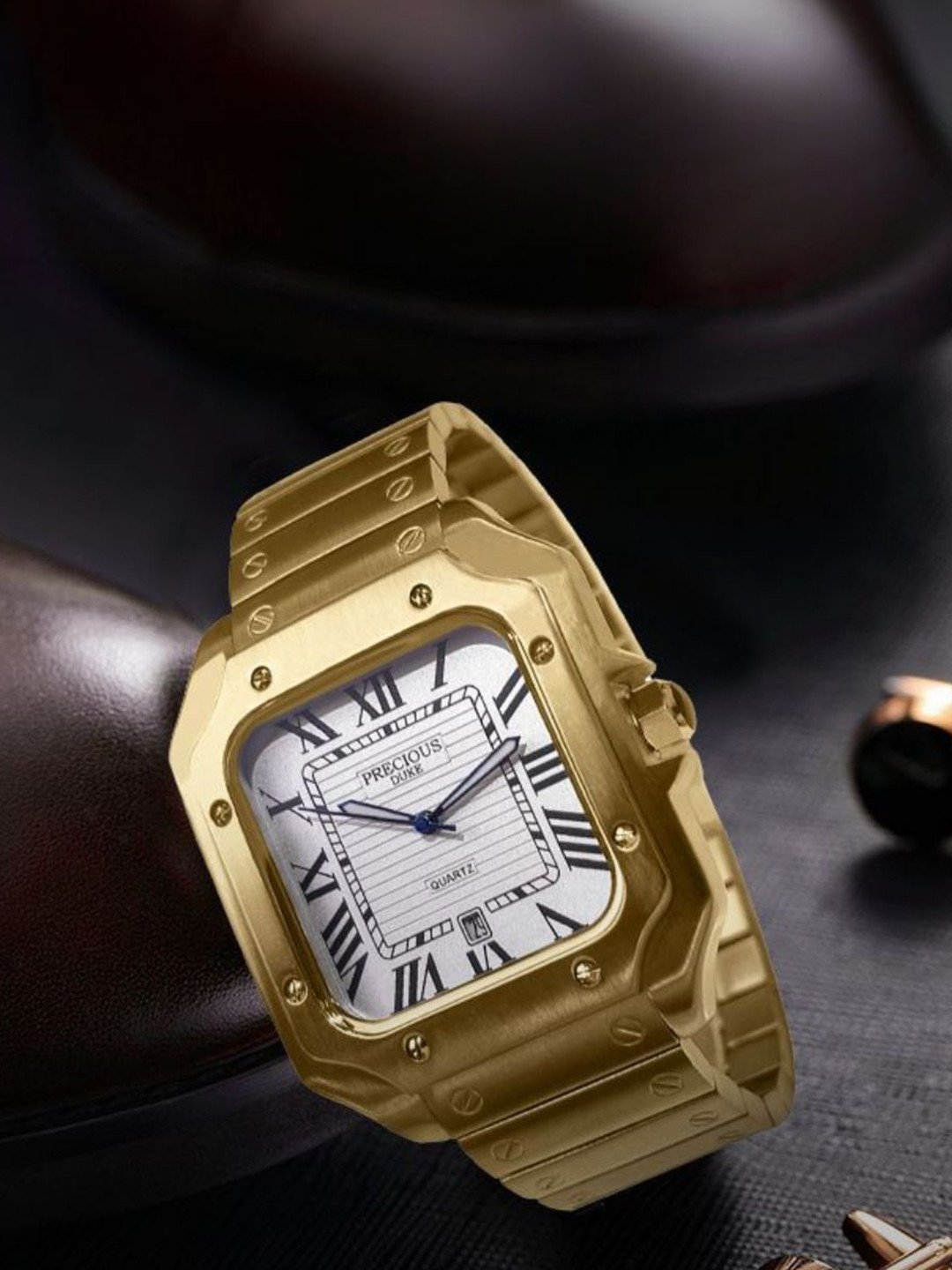 Precious Duke Men Square Dial Analogue Watch PD75T8050-839017781186